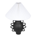 TOV Hazza Black Pleated Table Lamp