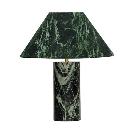 TOV Mable Spider Green Marble Table Lamp