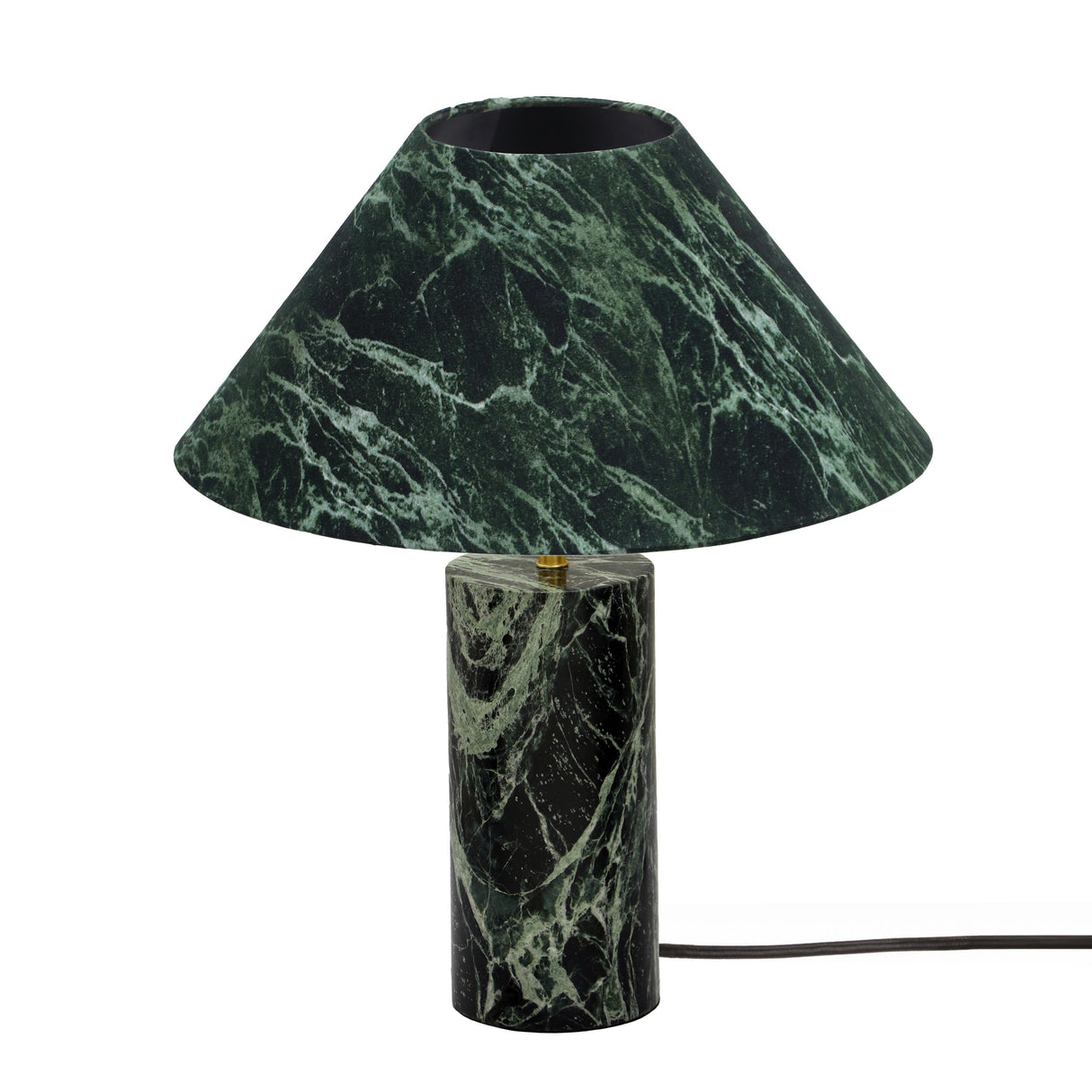 TOV Mable Spider Green Marble Table Lamp