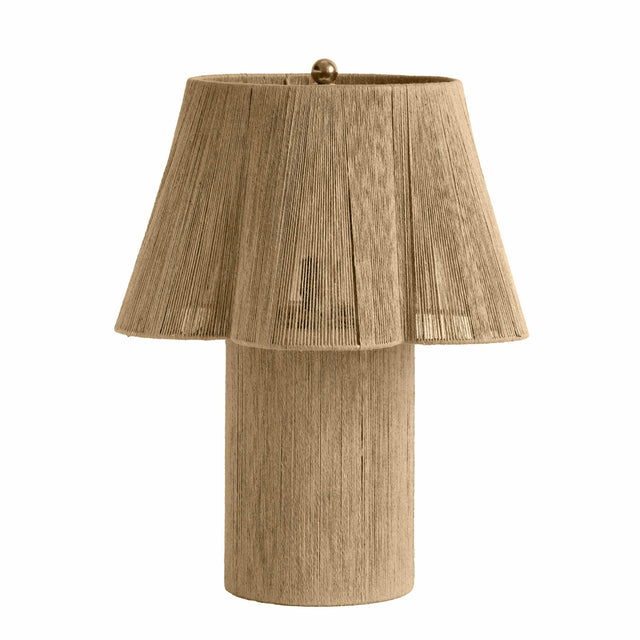 TOV Corrine Natural Jute Table Lamp