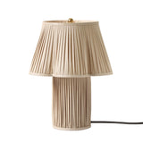 TOV Corrine Beige Linen Table Lamp