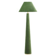 TOV Graham Moss Green Velvet Floor Lamp