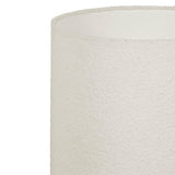 TOV Grava Boucle & Hammered Bronze Metal Floor Lamp