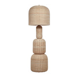 TOV Kootu Natural Rattan Floor Lamp