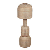 TOV Kootu Natural Rattan Floor Lamp