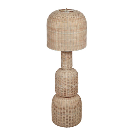 TOV Kootu Natural Rattan Floor Lamp