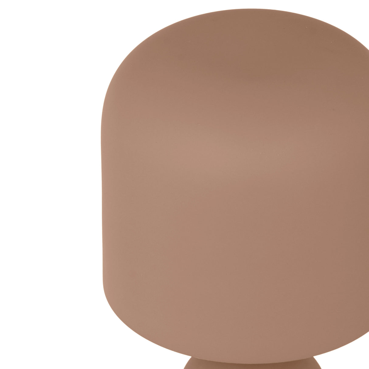 TOV Shroom Terracotta Metal Table Lamp