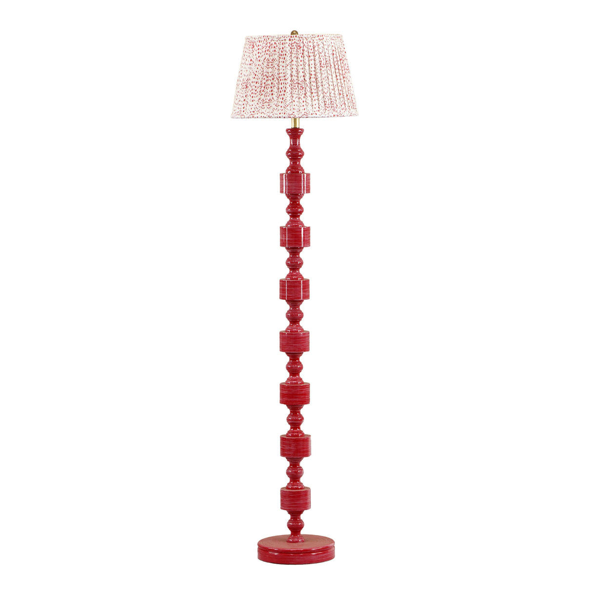 TOV Peggy Pink Spotted Floor Lamp