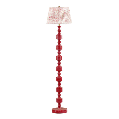 TOV Peggy Pink Spotted Floor Lamp
