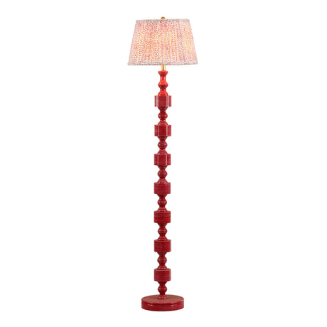 TOV Peggy Pink Spotted Floor Lamp