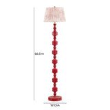 TOV Peggy Pink Spotted Floor Lamp