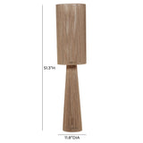 TOV Marza Natural Jute 2-Bulb Floor Lamp