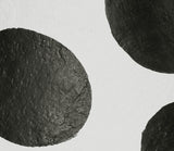 TOV Lerici Black and White Papier Mache Table Lamp