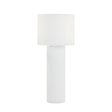 TOV Cleopatra Cream Linen Floor Lamp