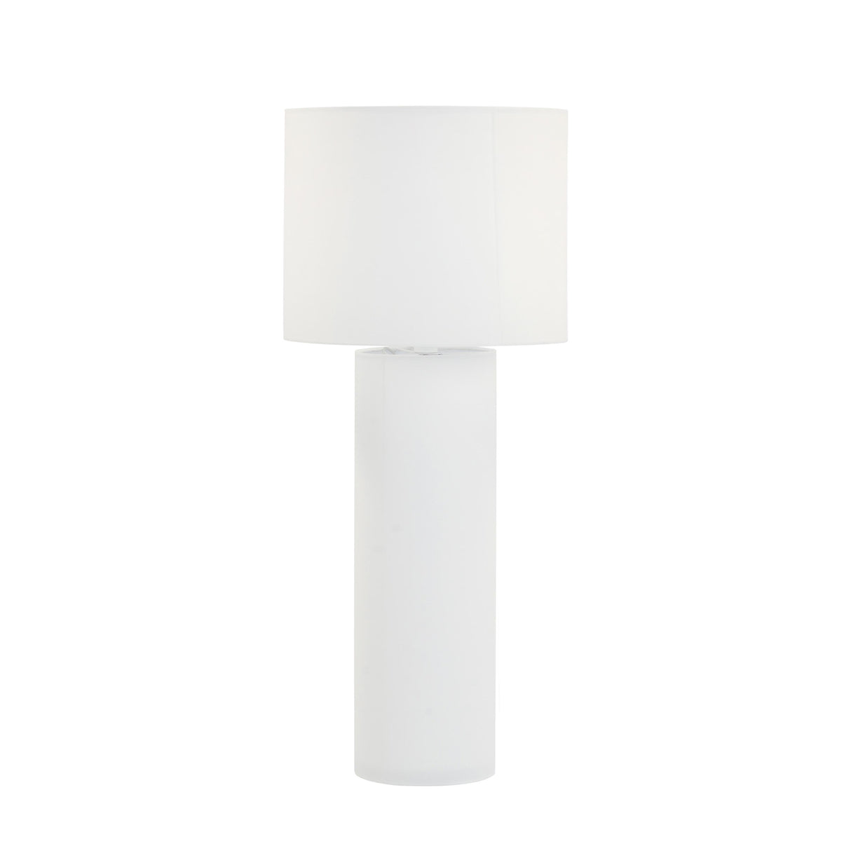 TOV Cleopatra Cream Linen Floor Lamp