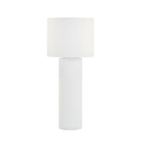 TOV Cleopatra Cream Linen Floor Lamp