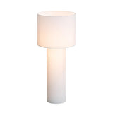 TOV Cleopatra Cream Linen Floor Lamp