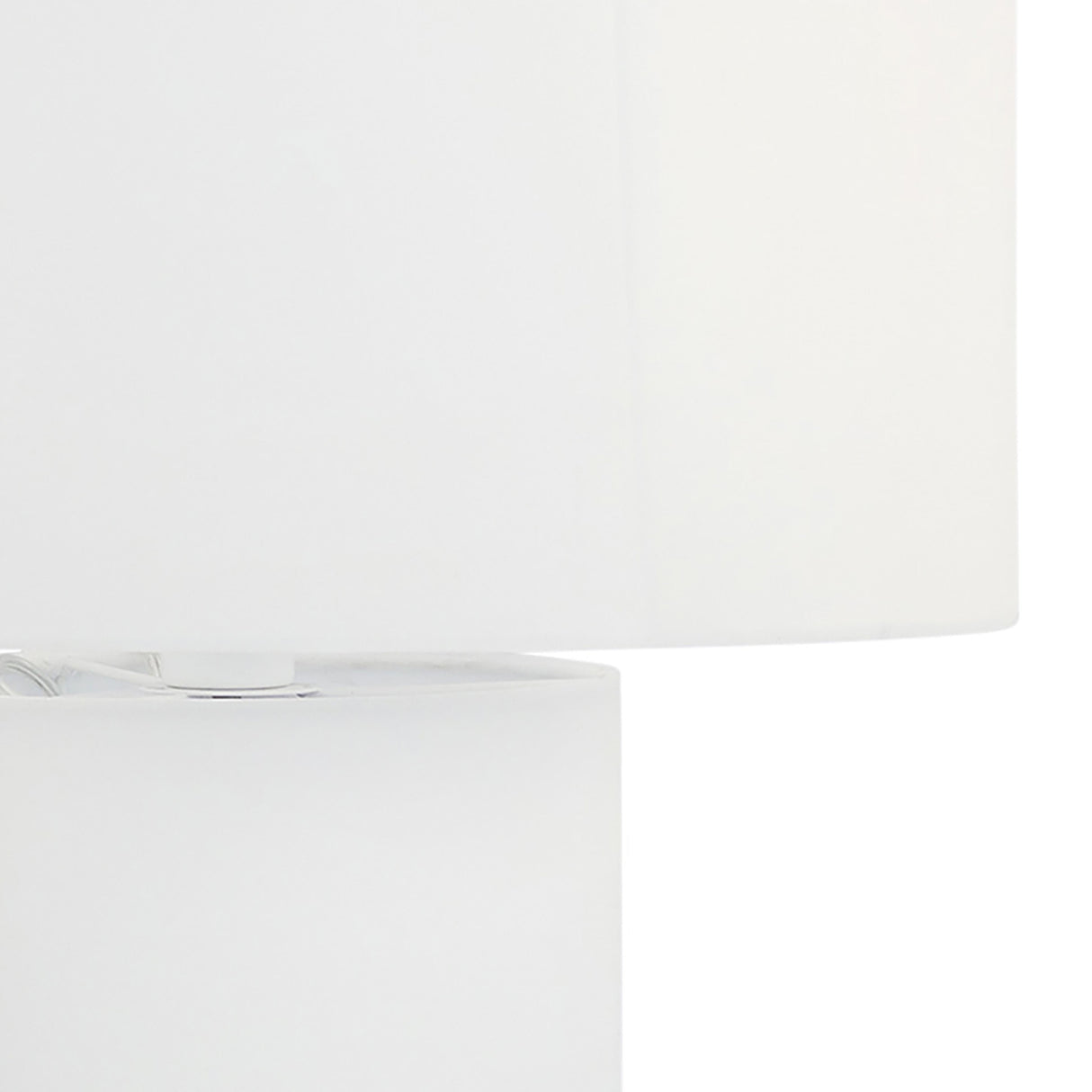 TOV Cleopatra Cream Linen Floor Lamp