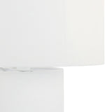 TOV Cleopatra Cream Linen Floor Lamp
