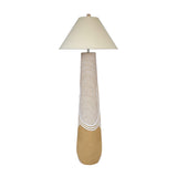 TOV Harlee Natural Woven Floor Lamp