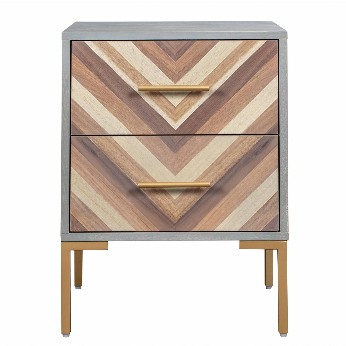 TOV Quinn Grey Side Table