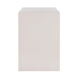 TOV Suzie Cream & Rattan Executive Desk