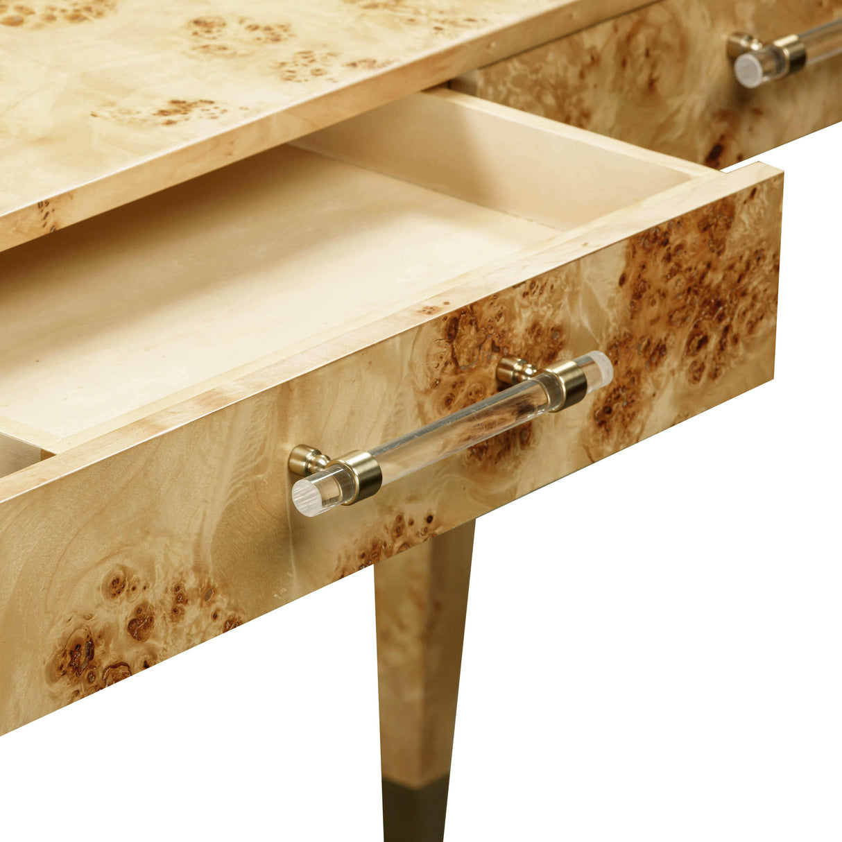 TOV Brandyss Natural Burl Work Desk