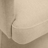 TOV Kristen Taupe Upcycled Chenille Rolling Desk Chair