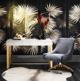TOV Beatrix Grey Office Swivel Chair