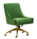TOV Beatrix Green Office Swivel Chair