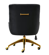 TOV Beatrix Black Office Swivel Chair
