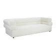 TOV Elsa Cream Velvet Sofa