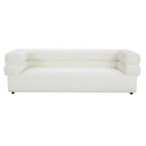 TOV Elsa Cream Velvet Sofa
