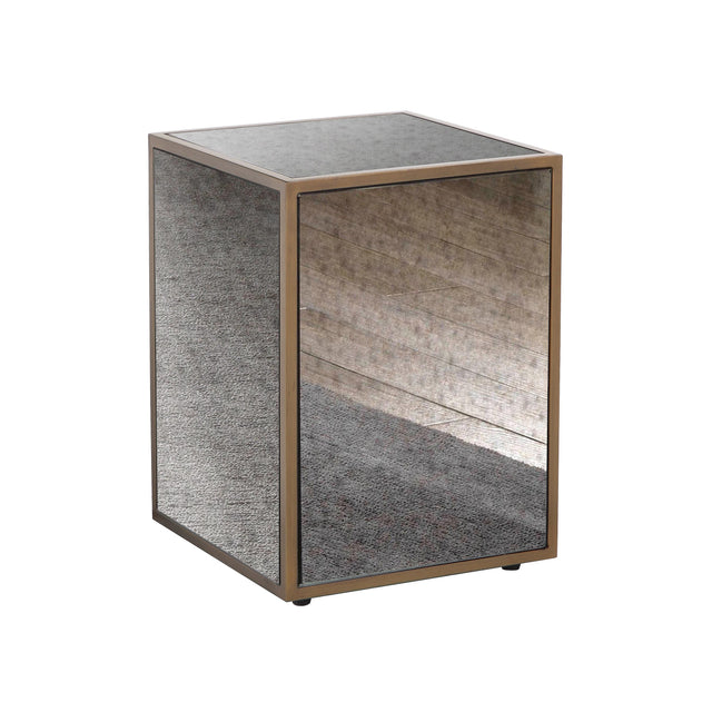 TOV Lana Mirrored Side Table