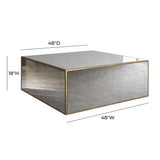 TOV Lana Mirrored Large Coffee Table