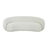 TOV Kendall Cream Velvet Sofa