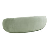 TOV Kendall Moss Green Velvet Sofa