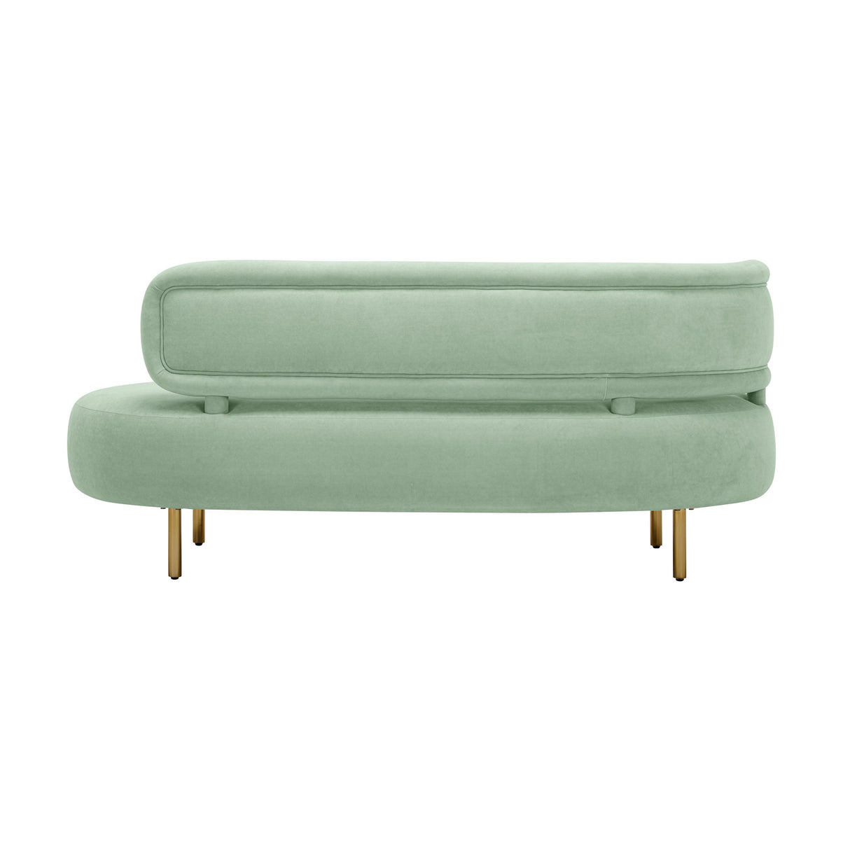 TOV Tischa Mint Green Velvet Sofa