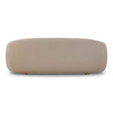 TOV Judy Light Brown Boucle Sofa