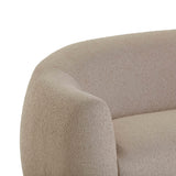 TOV Judy Light Brown Boucle Sofa