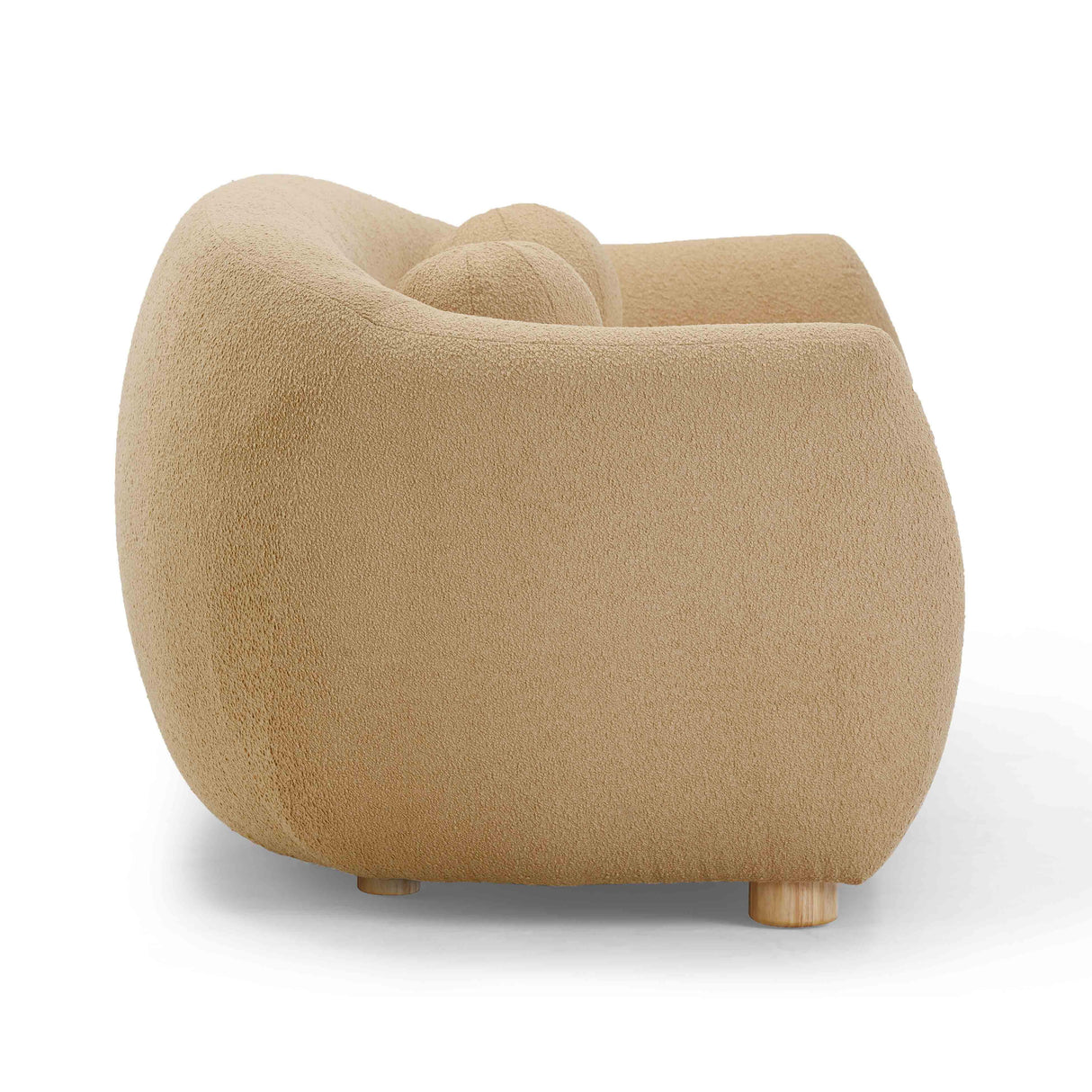 TOV Judy Honey Boucle Sofa