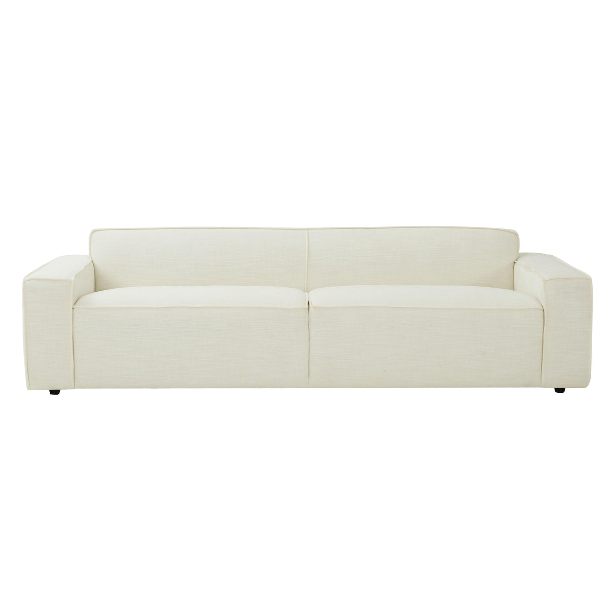 TOV Olafur Cream Linen Sofa