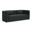 TOV Callie Black Velvet Sofa
