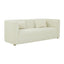TOV Callie Cream Velvet Sofa