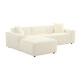 TOV Olafur Cream Linen Sectional - LAF