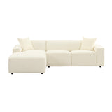 TOV Olafur Cream Linen Sectional - LAF