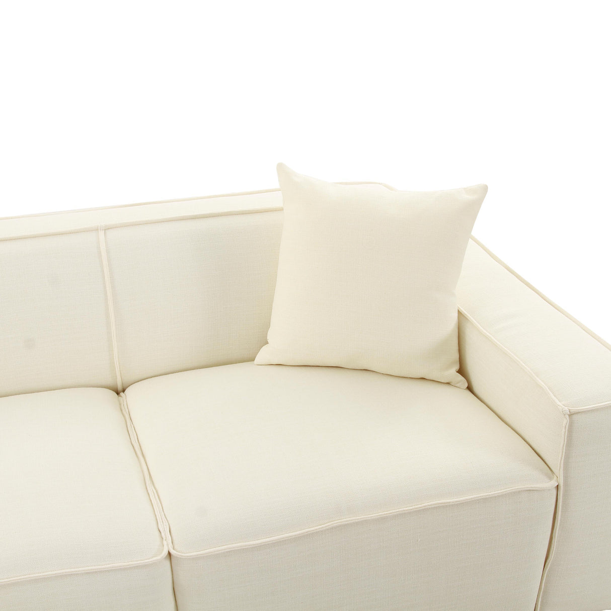 TOV Olafur Cream Linen Sectional - LAF