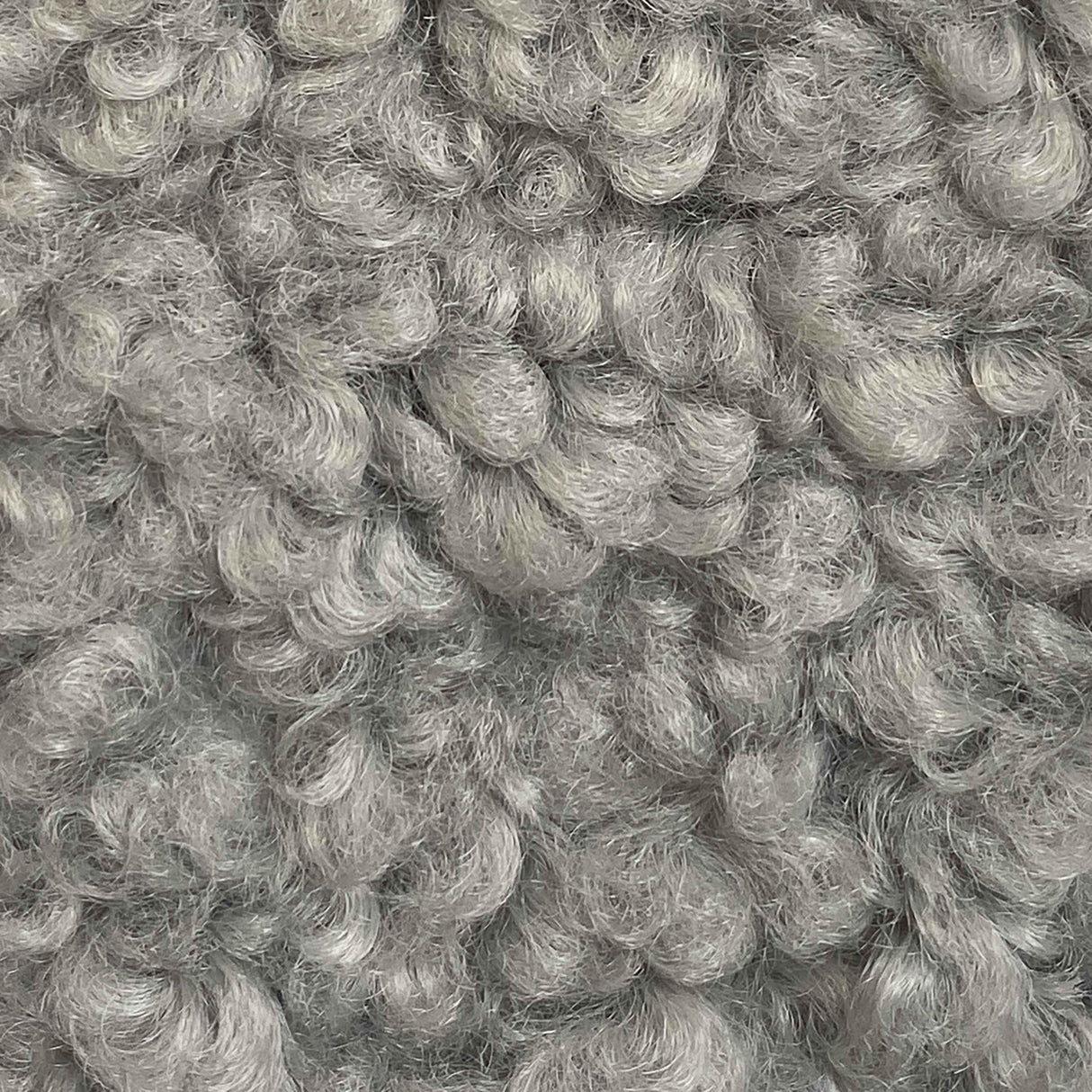 TOV Leonie Grey Faux Shearling Sofa