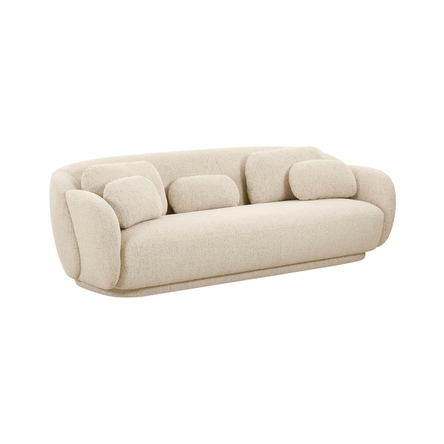 TOV Misty Cream Boucle Sofa