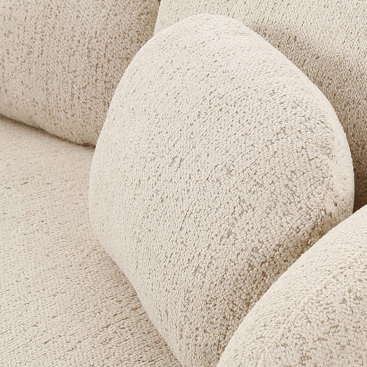 TOV Misty Cream Boucle Sofa